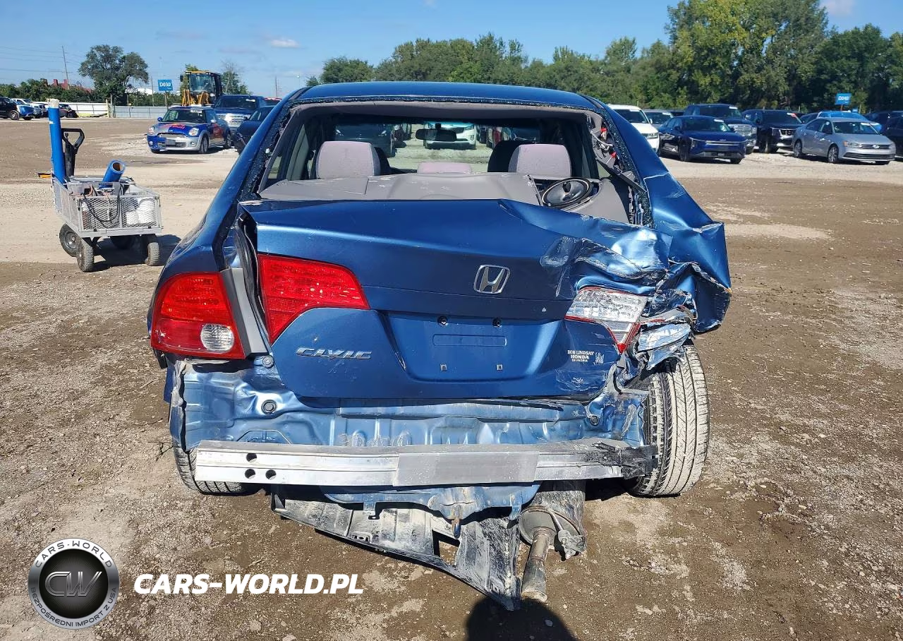 2006 Honda Civic Lx VIN:JHMFA16516S003100 - 6
