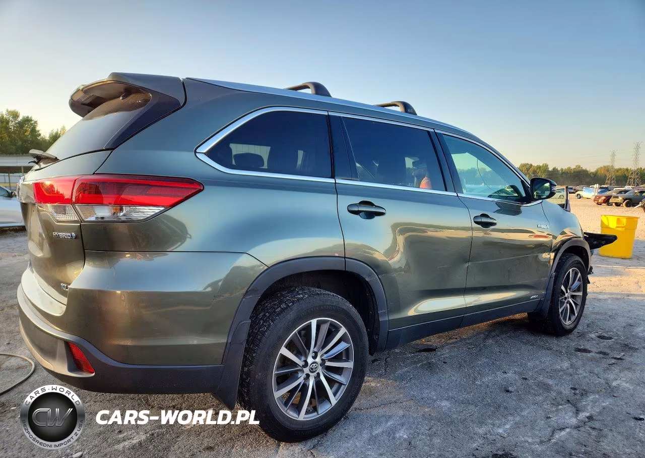 2019 Toyota Highlander Hybrid Xle VIN:5TDJGRFH2KS055339 - 3