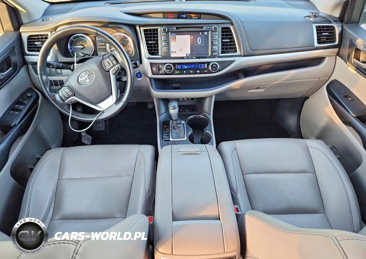 2019 Toyota Highlander Hybrid Xle VIN:5TDJGRFH2KS055339 - 8