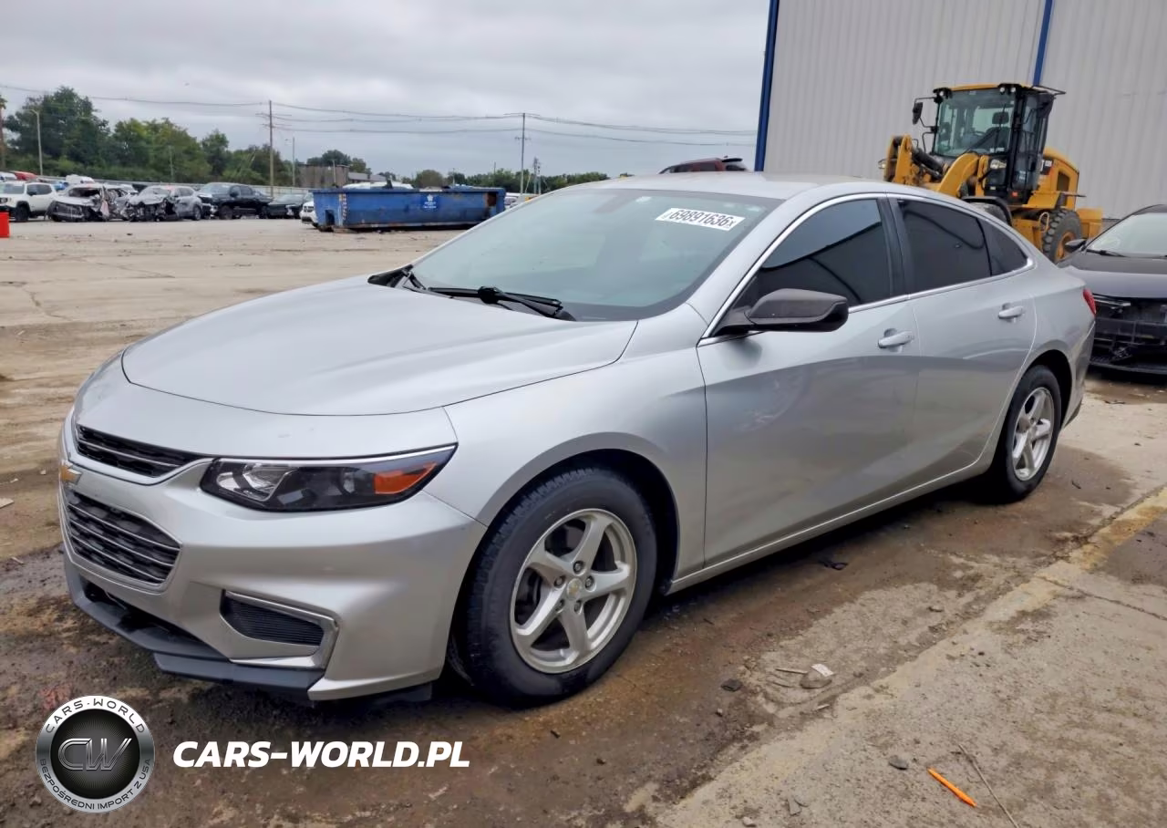 2016 Chevrolet Malibu Ls VIN:1G1ZB5ST5GF349287 - 1