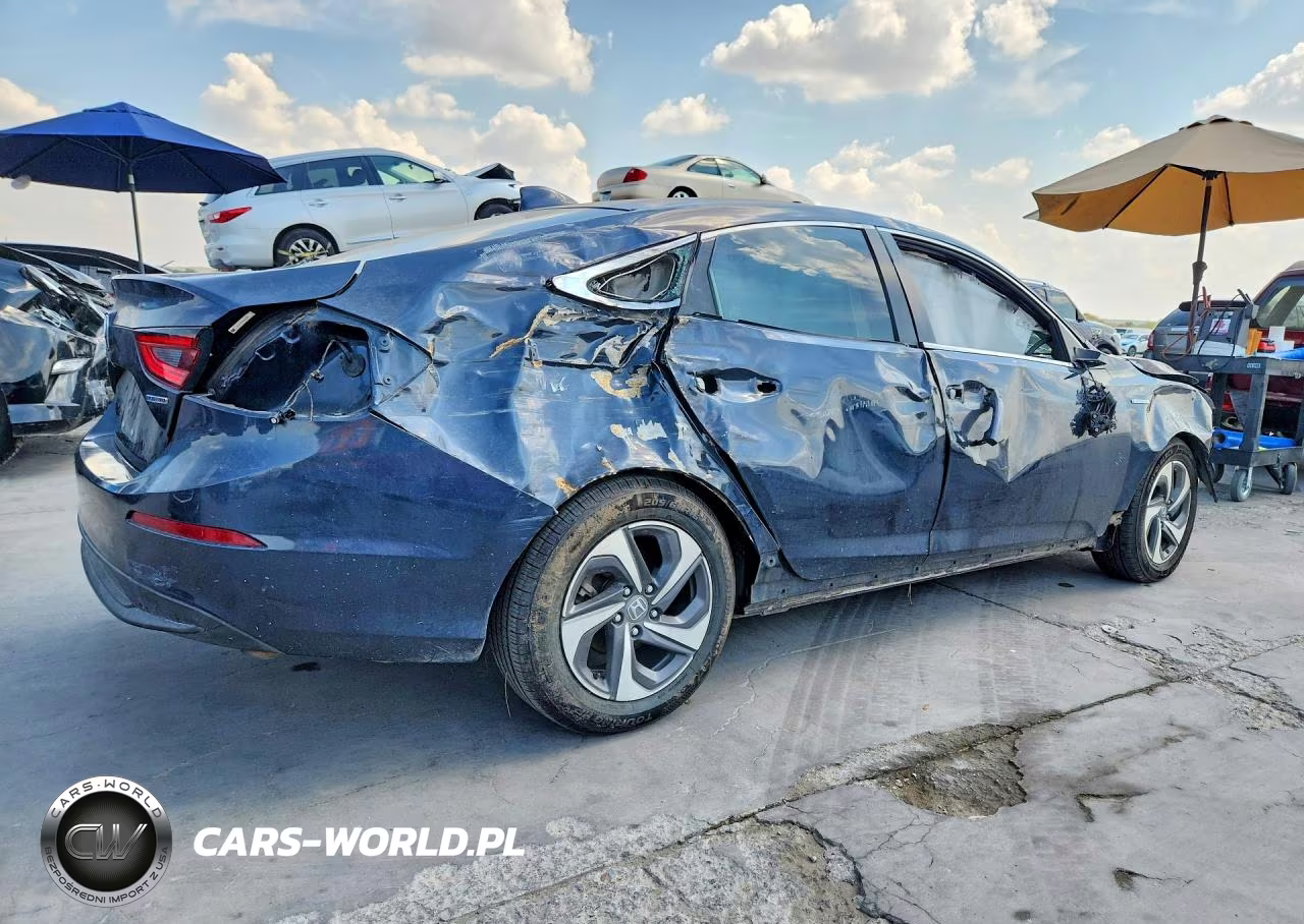 2019 Honda Insight Ex VIN:19XZE4F58KE004455 - 3