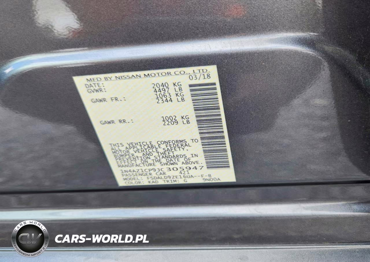 2018 Nissan Leaf Sv VIN:1N4AZ1CP9JC305947 - 12