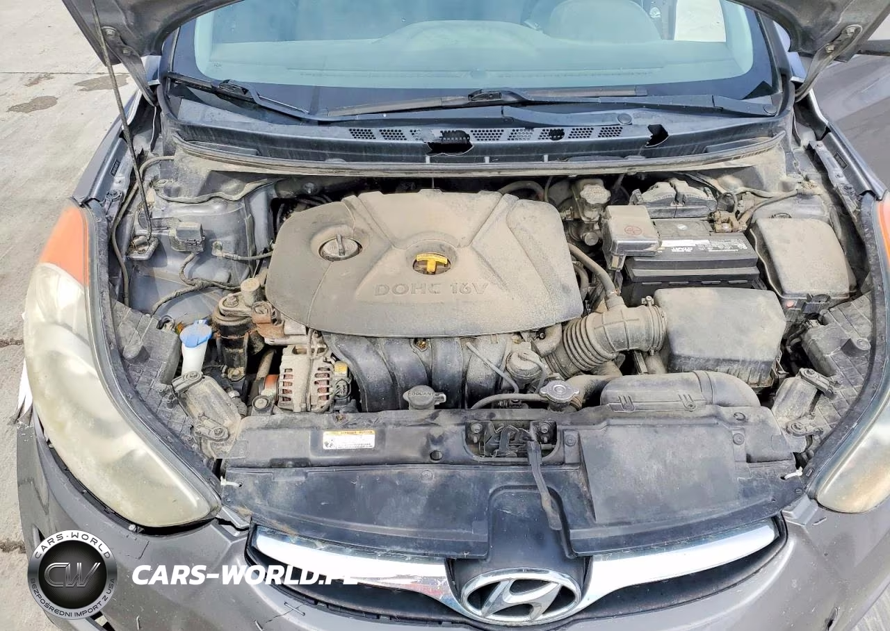 2012 Hyundai Elantra Gls VIN:5NPDH4AE4CH091390 - 11