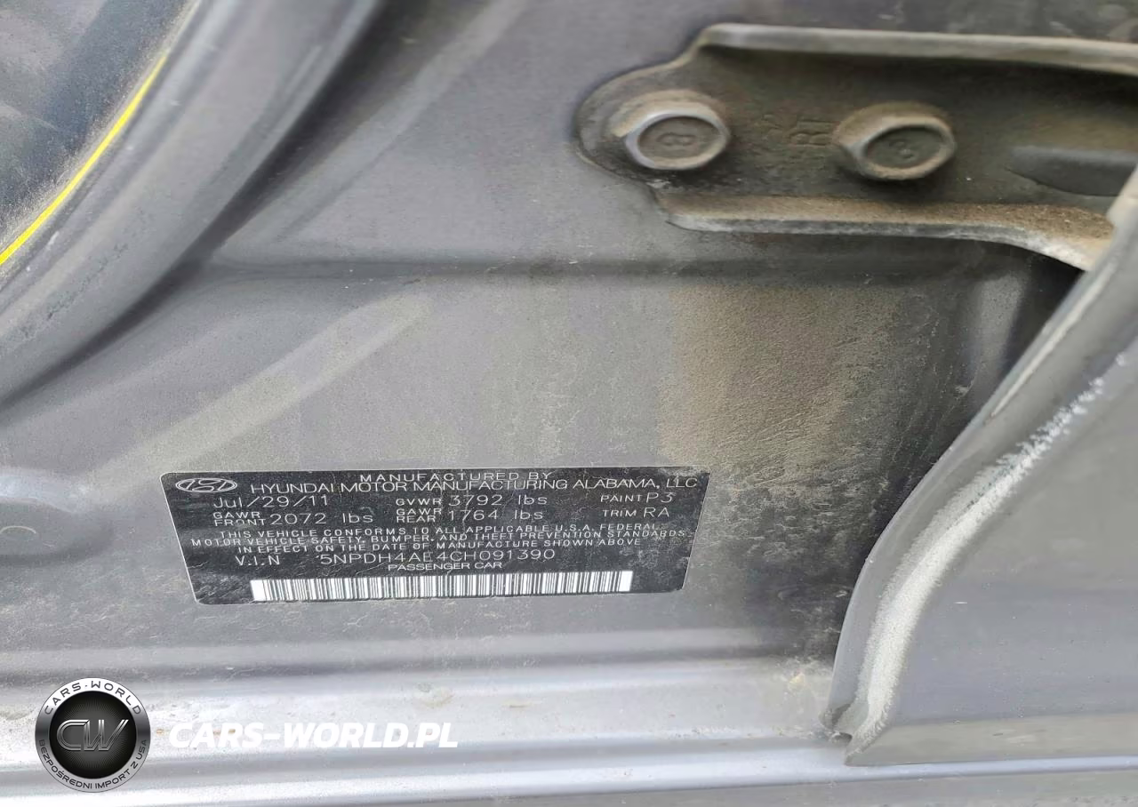 2012 Hyundai Elantra Gls VIN:5NPDH4AE4CH091390 - 12