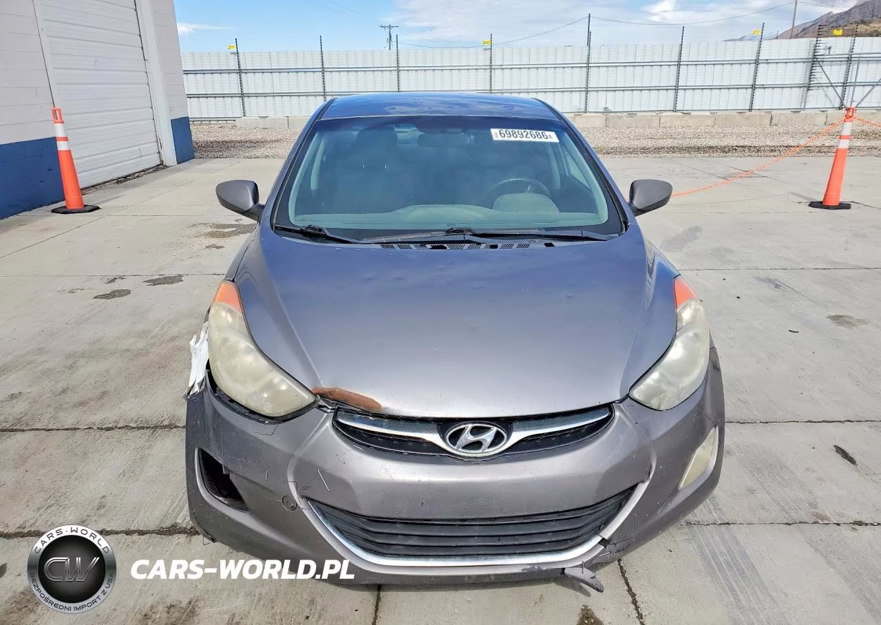 2012 Hyundai Elantra Gls VIN:5NPDH4AE4CH091390 - 5