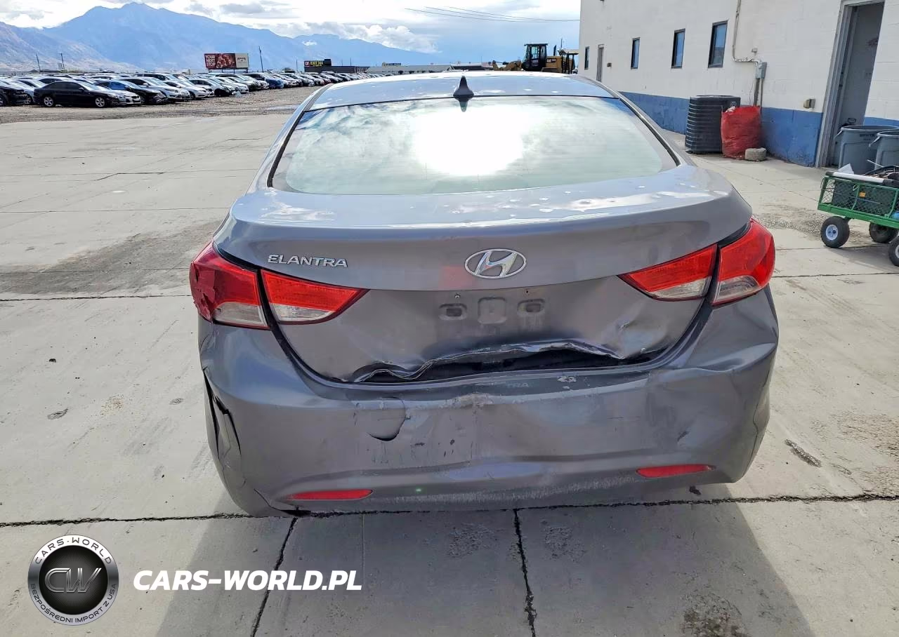 2012 Hyundai Elantra Gls VIN:5NPDH4AE4CH091390 - 6
