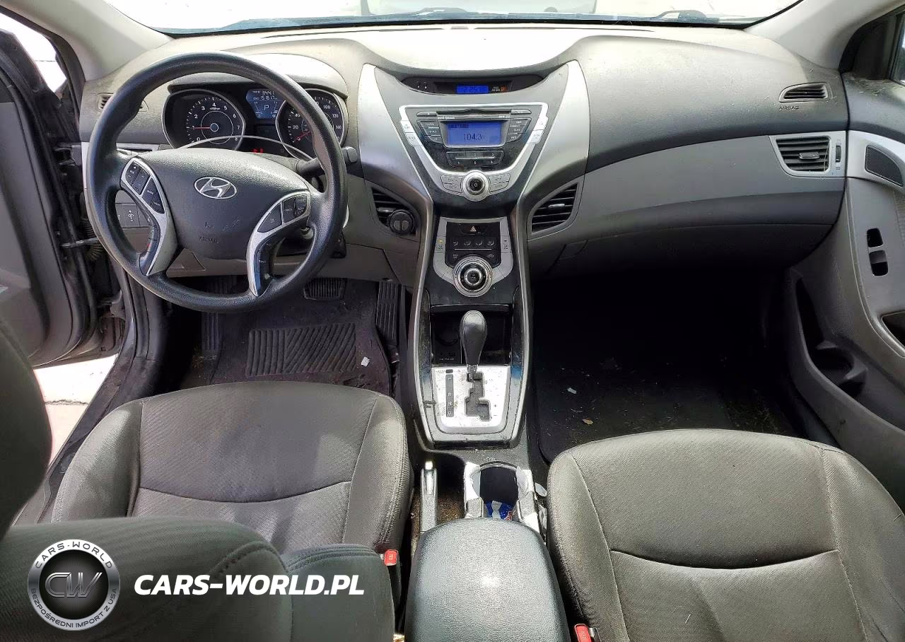 2012 Hyundai Elantra Gls VIN:5NPDH4AE4CH091390 - 8