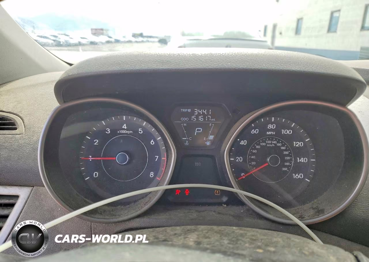 2012 Hyundai Elantra Gls VIN:5NPDH4AE4CH091390 - 9