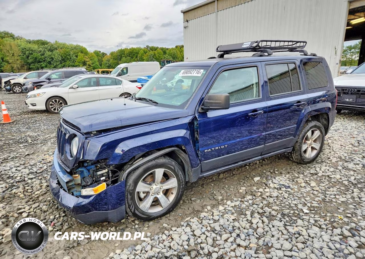 2017 Jeep Patriot Latitude VIN:1C4NJRFB5HD107422 - 1
