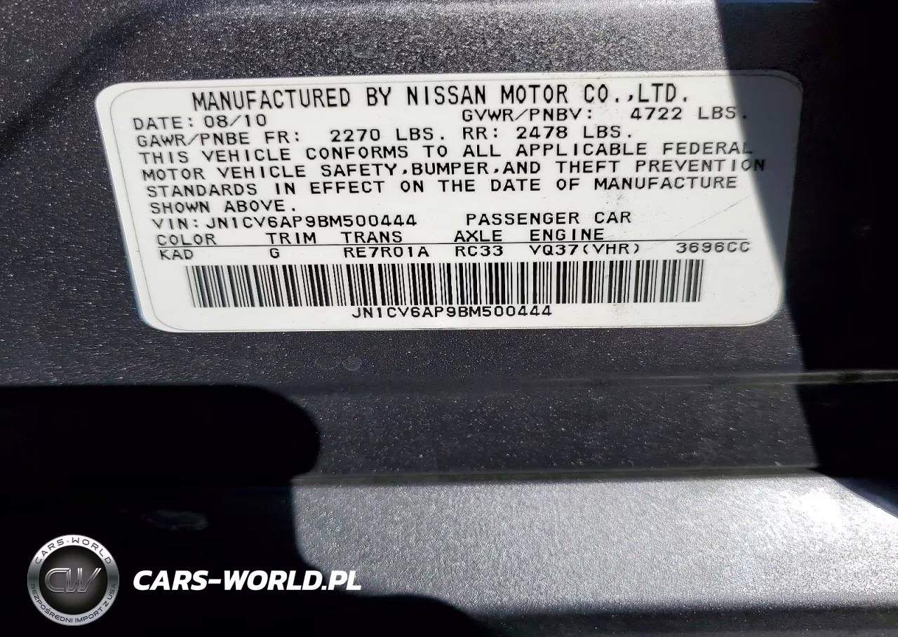2011 Infiniti G37 Sedan Journey VIN:JN1CV6AP9BM500444 - 13