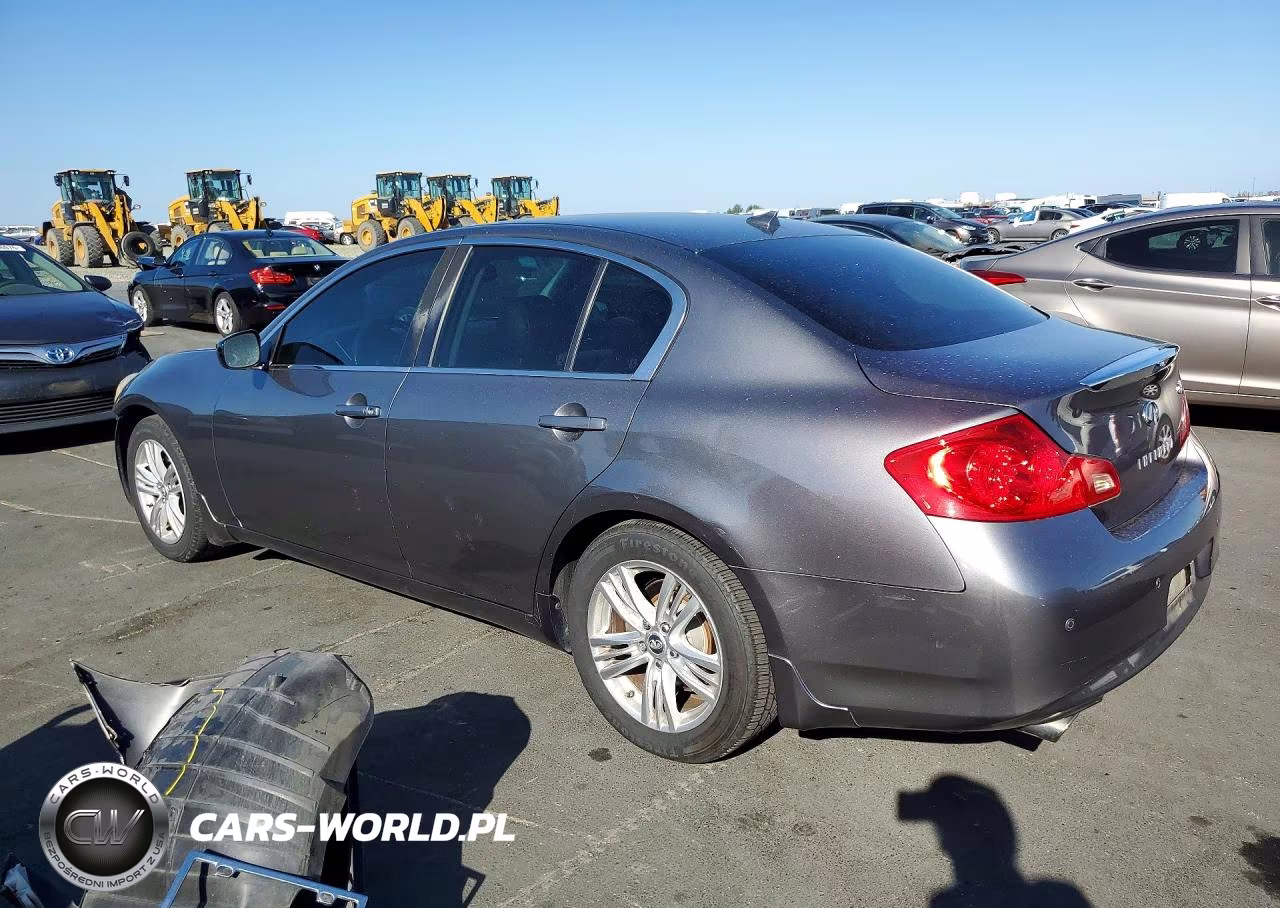 2011 Infiniti G37 Sedan Journey VIN:JN1CV6AP9BM500444 - 2