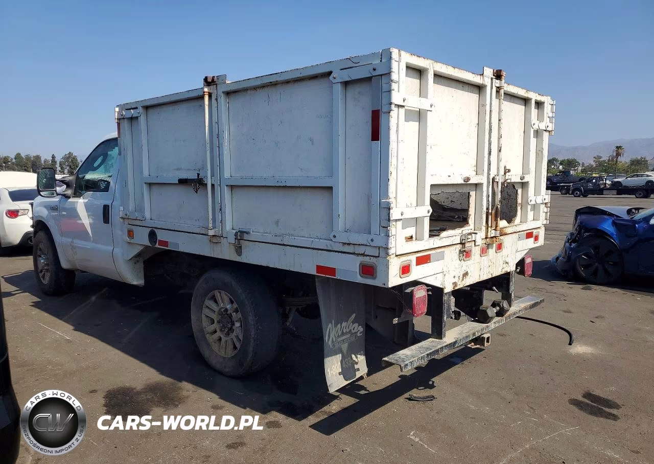 2006 Ford F250 Super Duty Dump Truck VIN:1FTNF20556EA45474 - 2