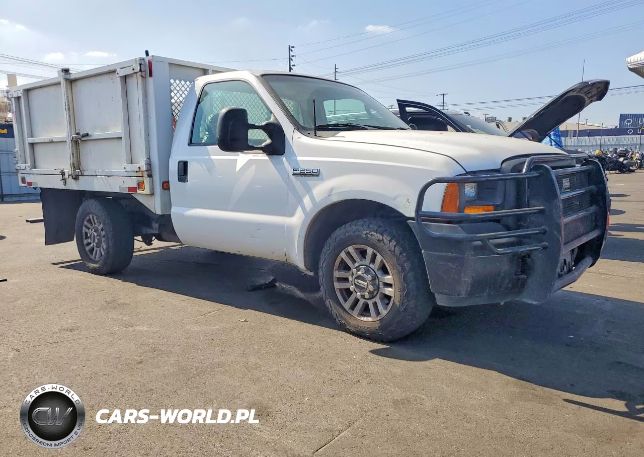 2006 Ford F250 Super Duty Dump Truck VIN:1FTNF20556EA45474 - 4