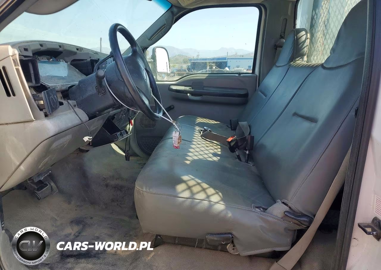 2006 Ford F250 Super Duty Dump Truck VIN:1FTNF20556EA45474 - 7