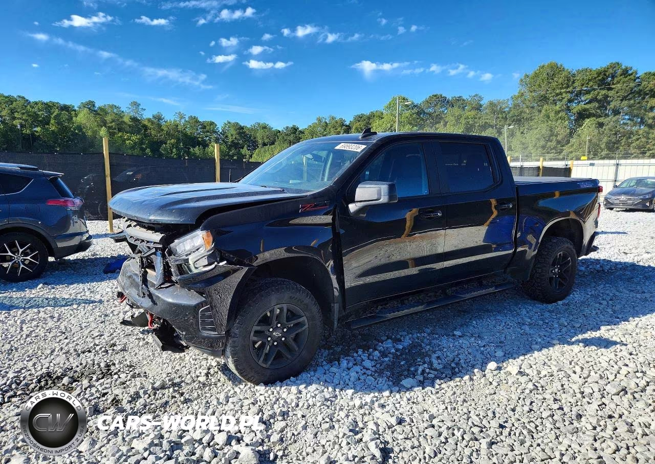 2021 Chevrolet Silverado K1500 Lt Trail Boss VIN:3GCPYFED6MG249376 - 1
