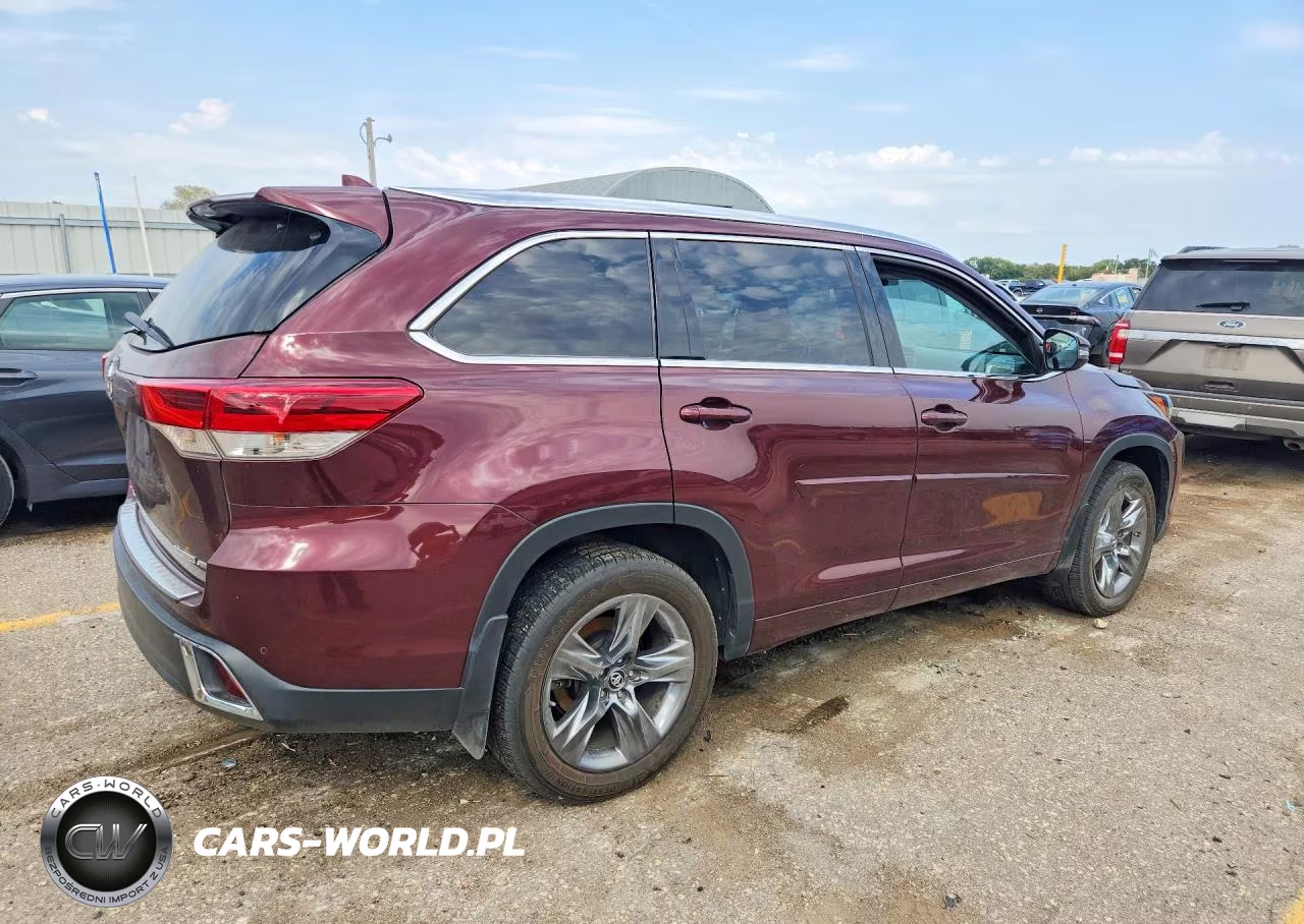 2019 Toyota Highlander Limited Platinum VIN:5TDDZRFH2KS937439 - 3