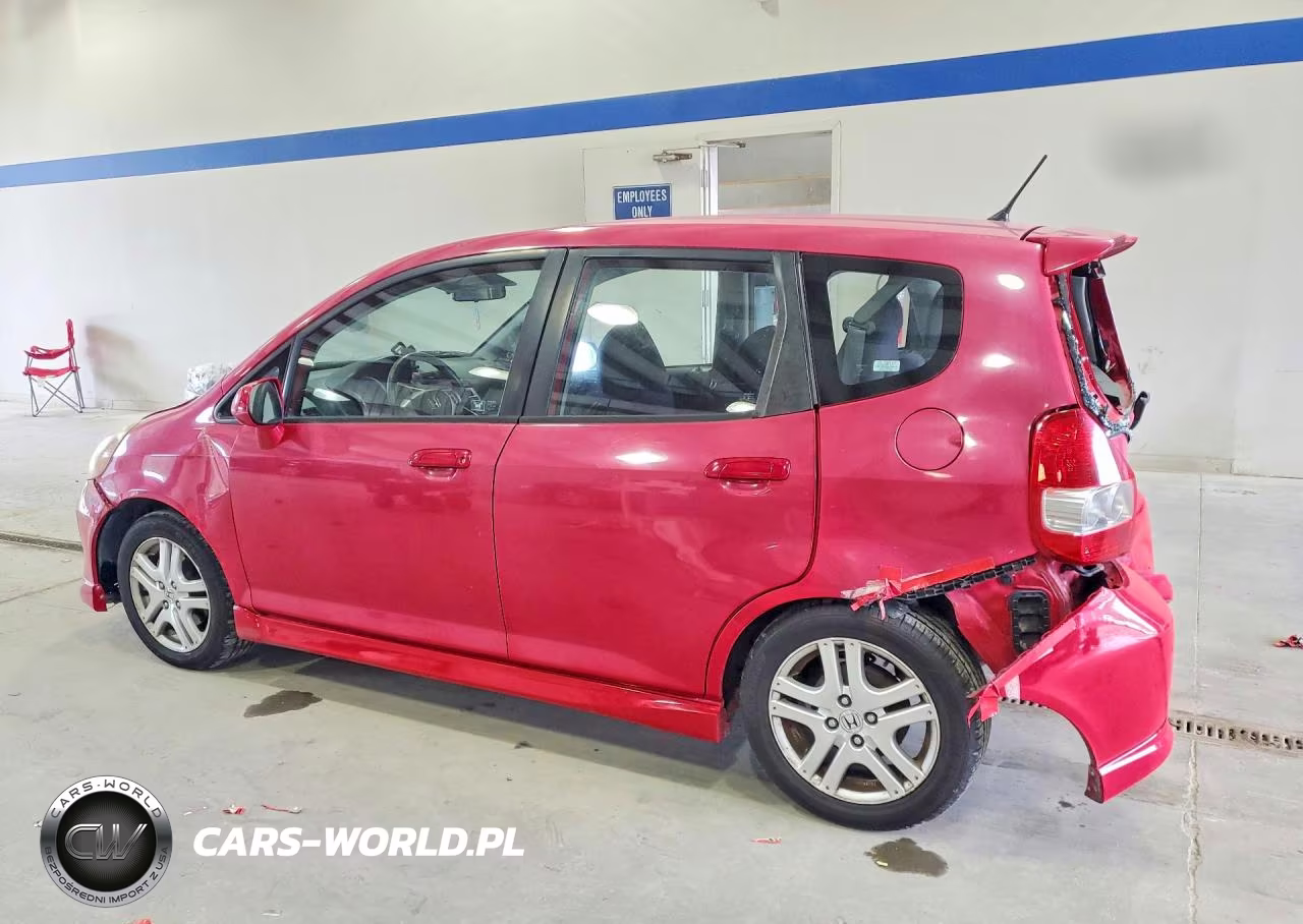2007 Honda Fit S VIN:JHMGD38697S058148 - 2