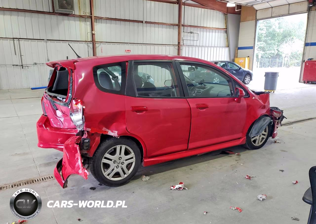 2007 Honda Fit S VIN:JHMGD38697S058148 - 3