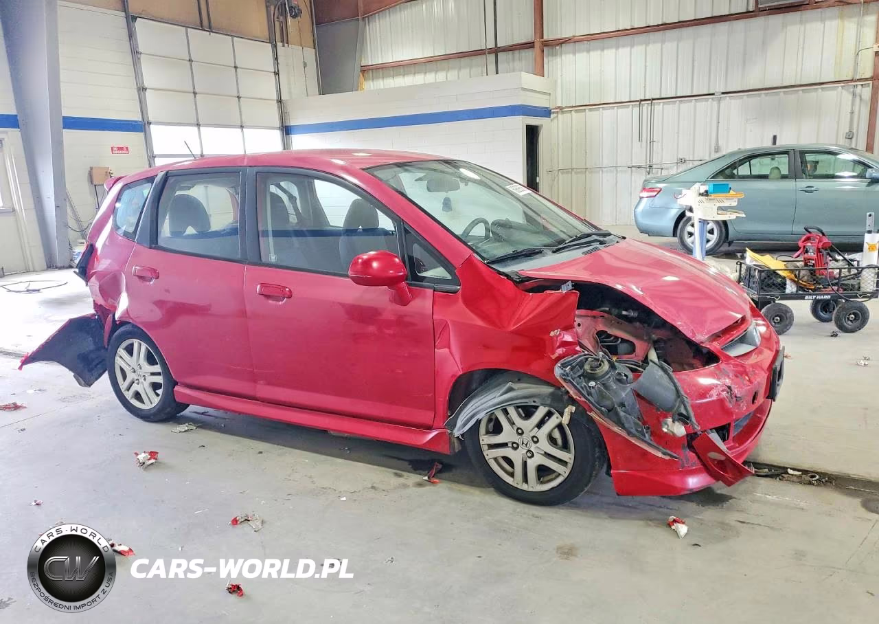 2007 Honda Fit S VIN:JHMGD38697S058148 - 4