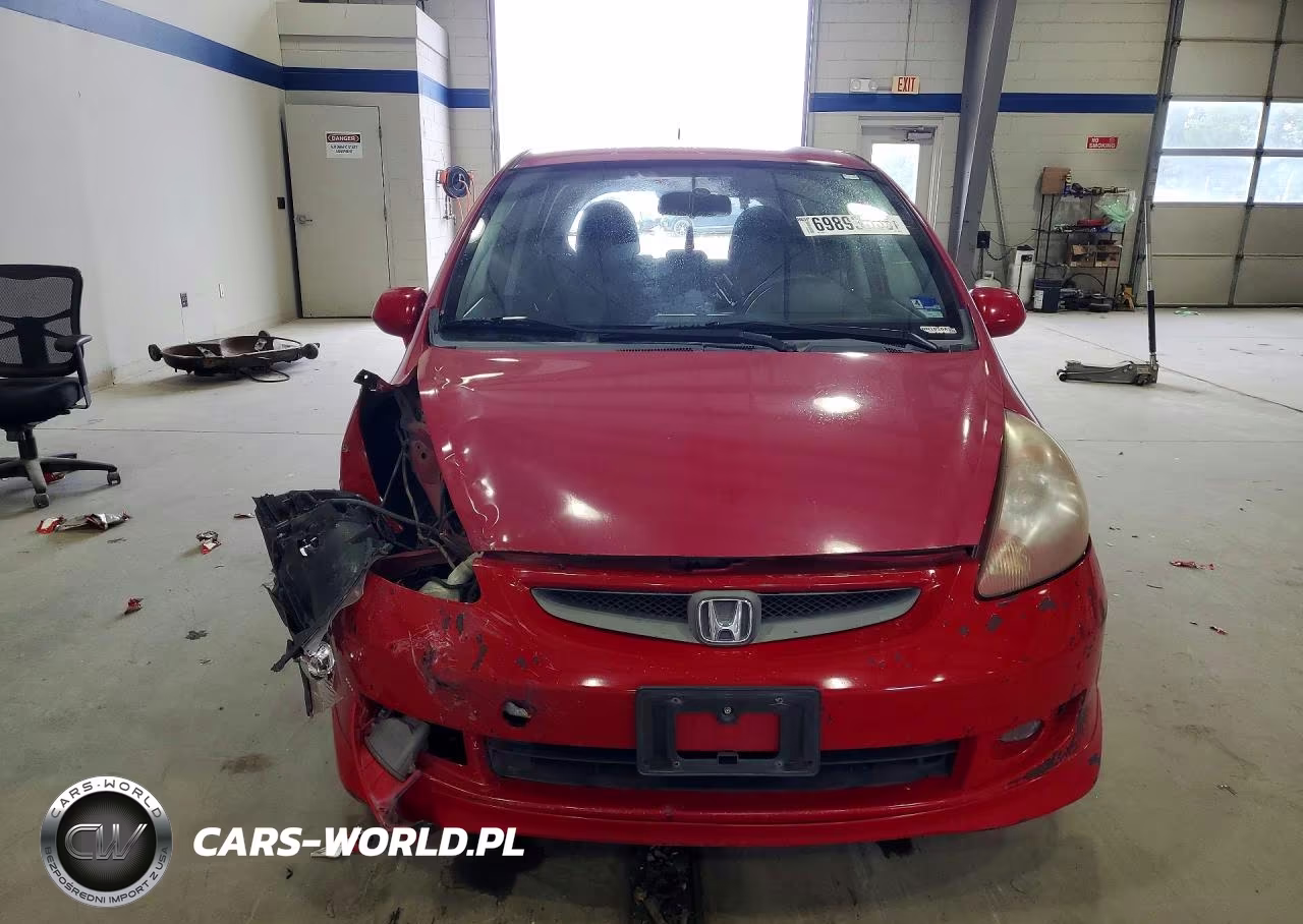 2007 Honda Fit S VIN:JHMGD38697S058148 - 5