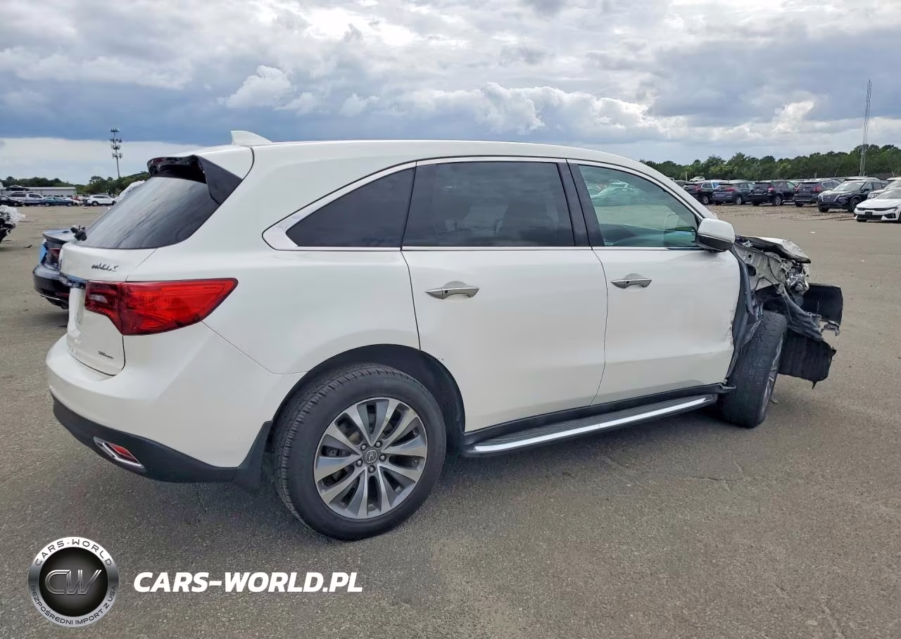 2015 Acura Mdx Technology VIN:5FRYD4H40FB024586 - 3