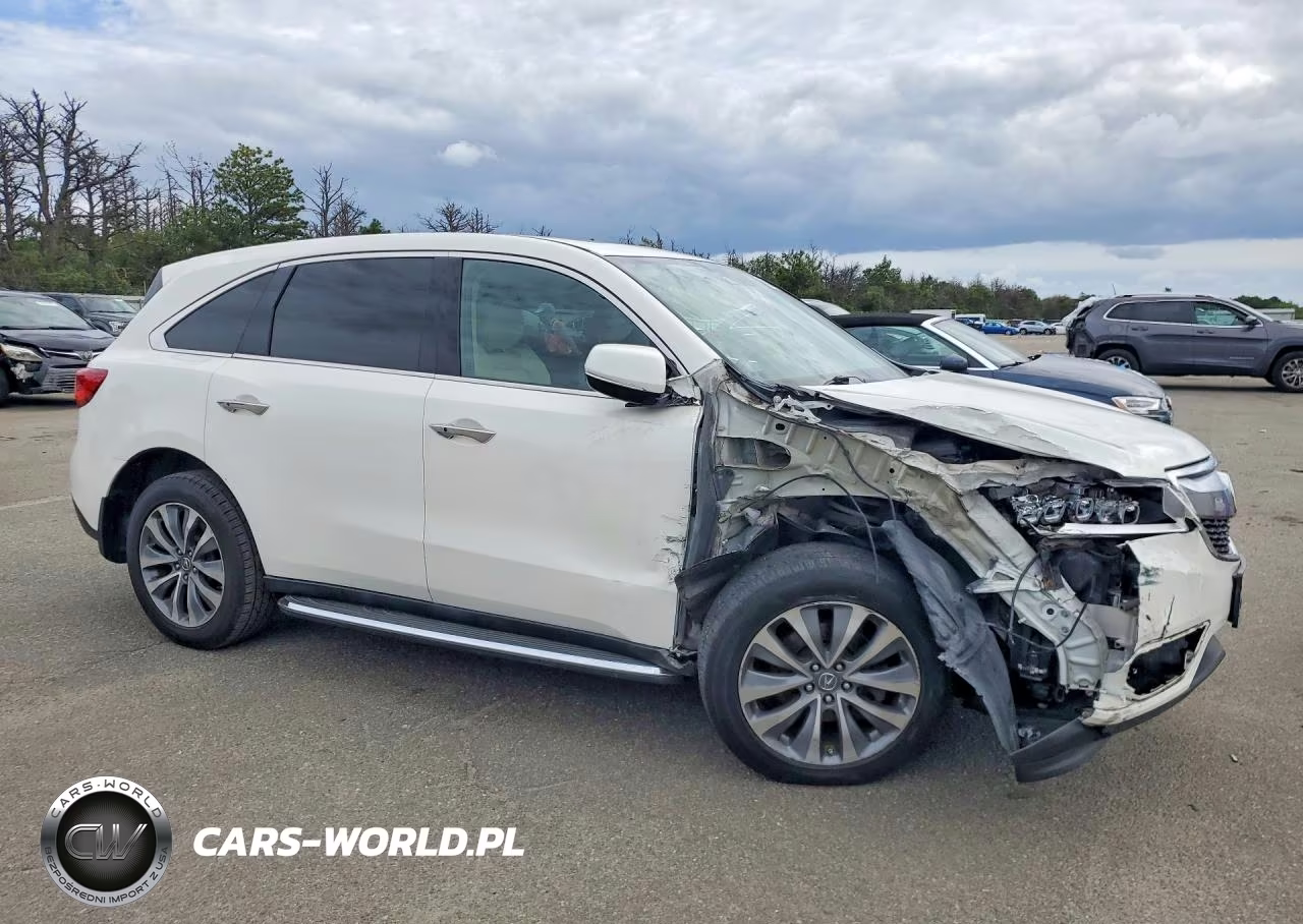 2015 Acura Mdx Technology VIN:5FRYD4H40FB024586 - 4