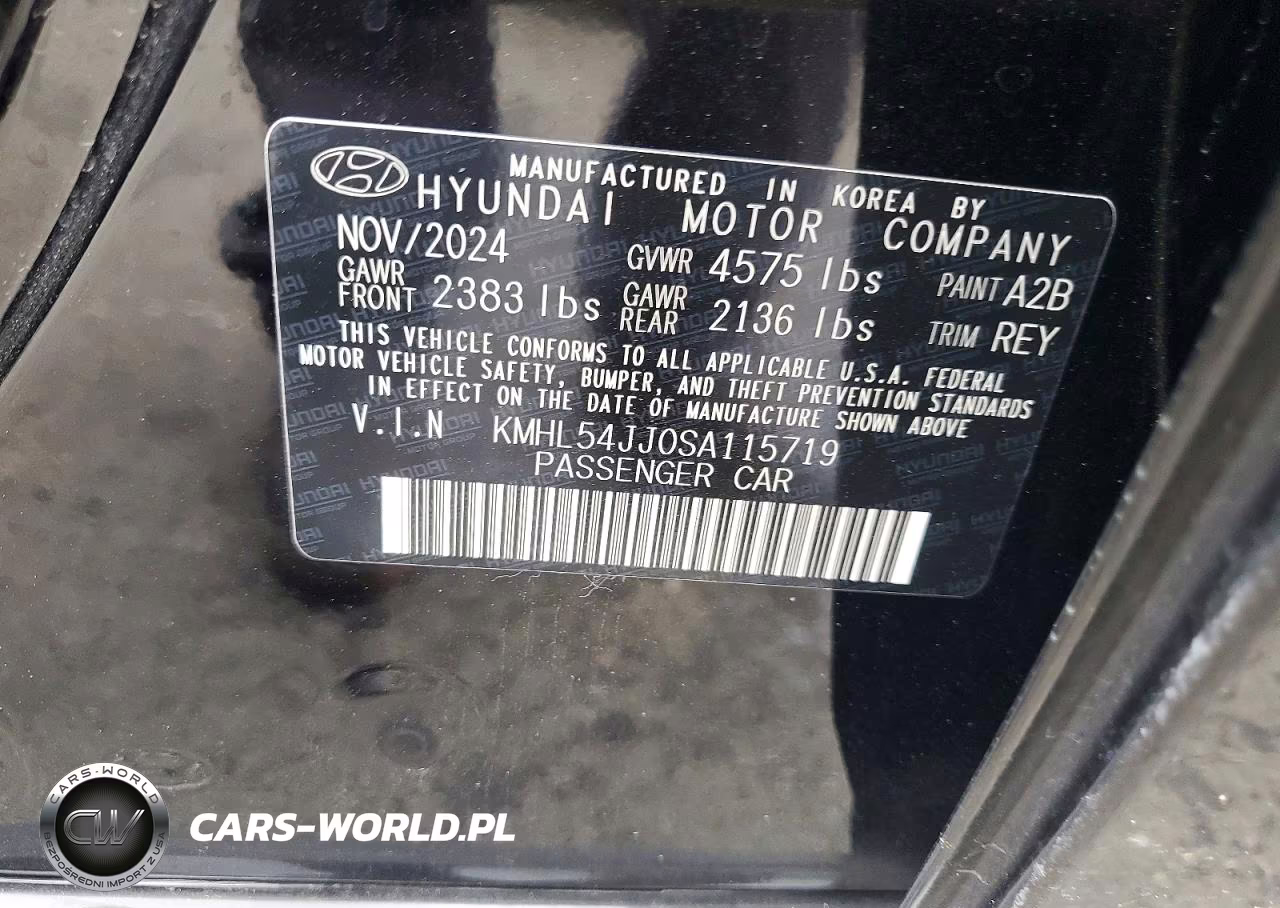 2025 Hyundai Sonata Hybrid Limited VIN:KMHL54JJ0SA115719 - 13