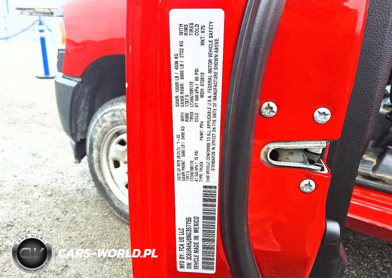 2022 Ram 2500 Tradesman VIN:3C6UR4HJ8NG357755 - 12