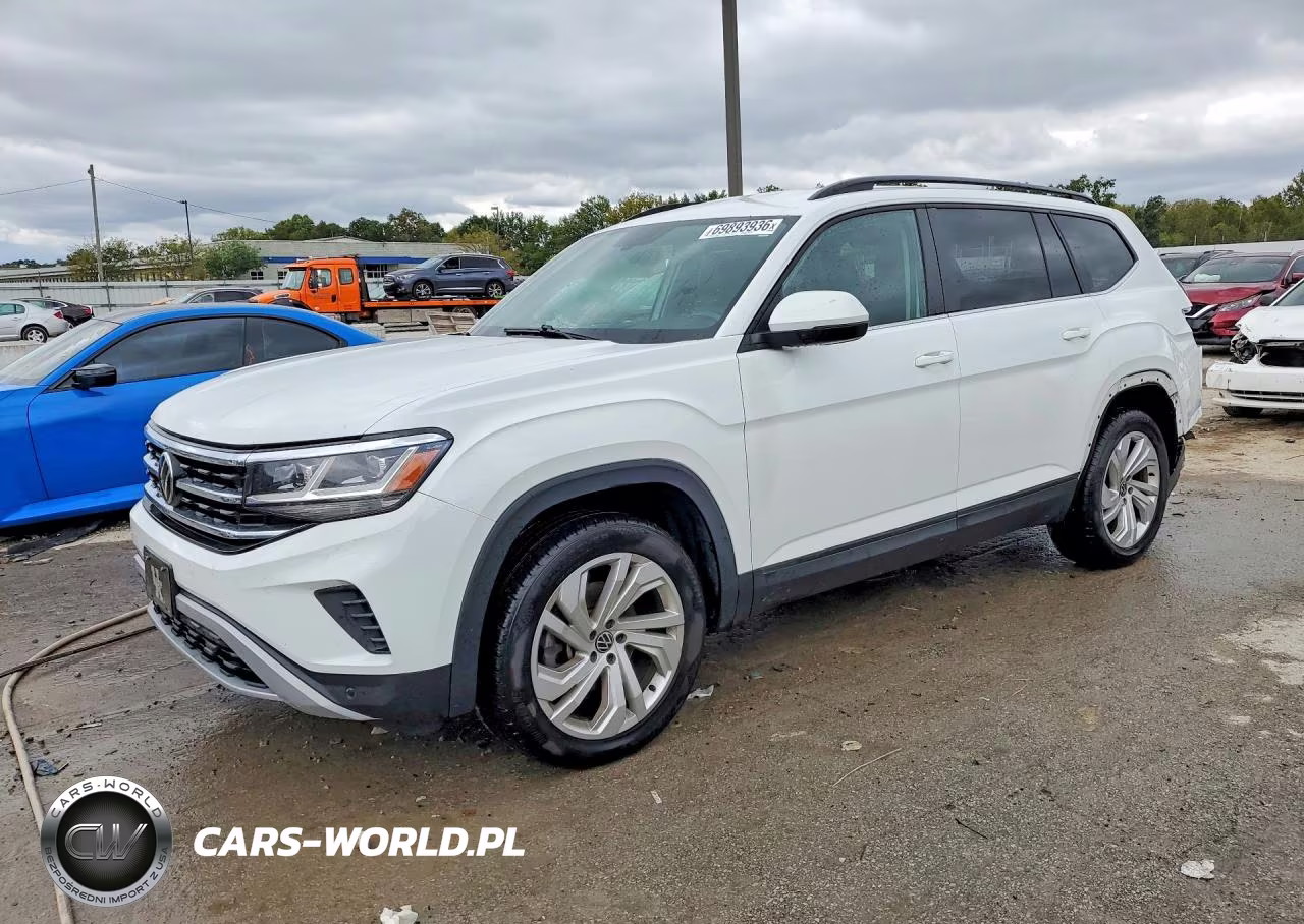 2021 Volkswagen Atlas Se VIN:1V2WR2CA9MC519910 - 1