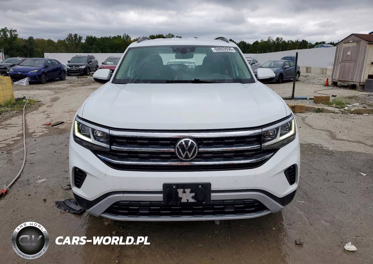 2021 Volkswagen Atlas Se VIN:1V2WR2CA9MC519910 - 5