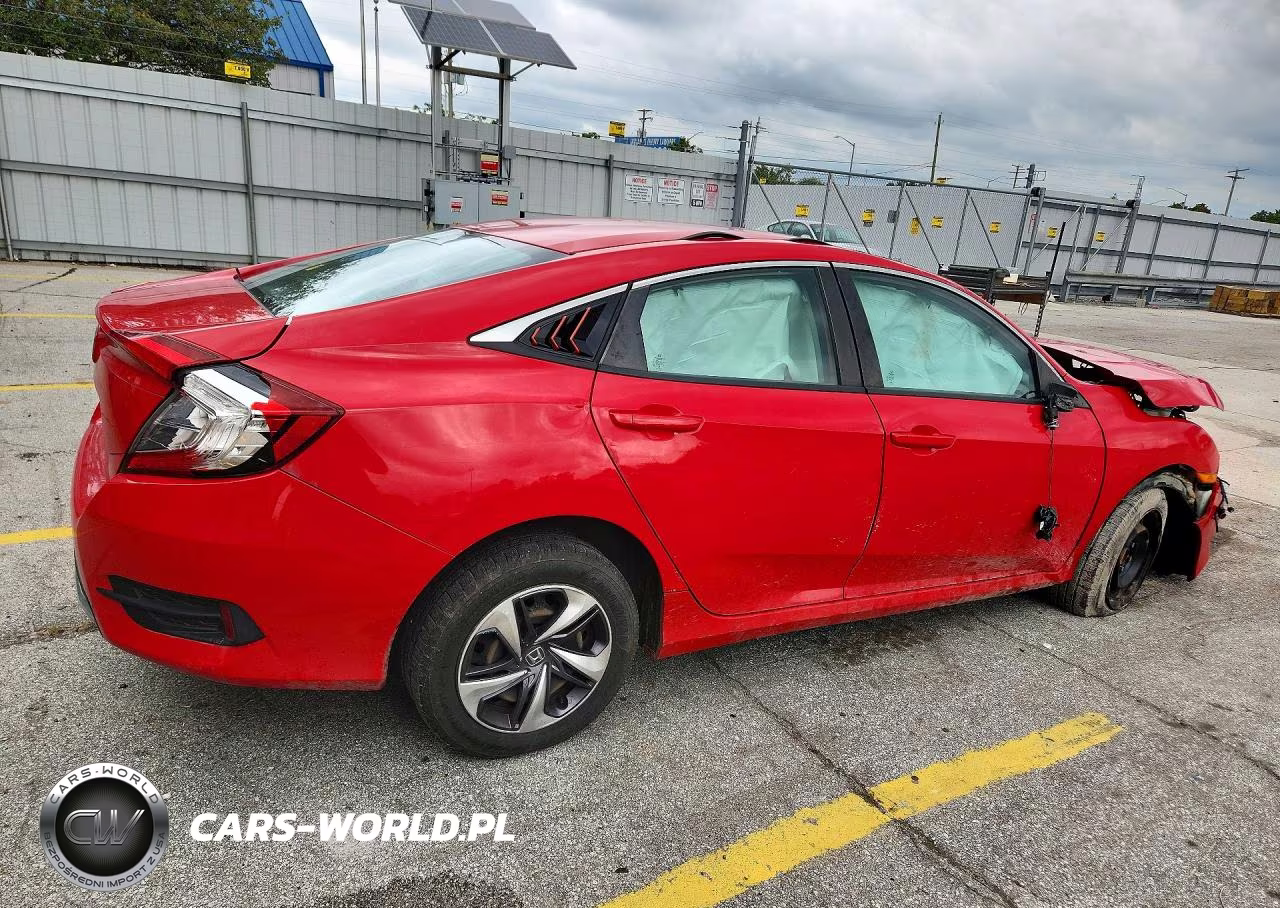 2019 Honda Civic Lx VIN:2HGFC2F61KH606058 - 3