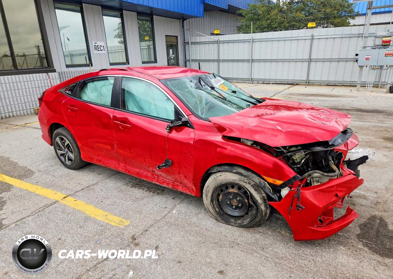 2019 Honda Civic Lx VIN:2HGFC2F61KH606058 - 4