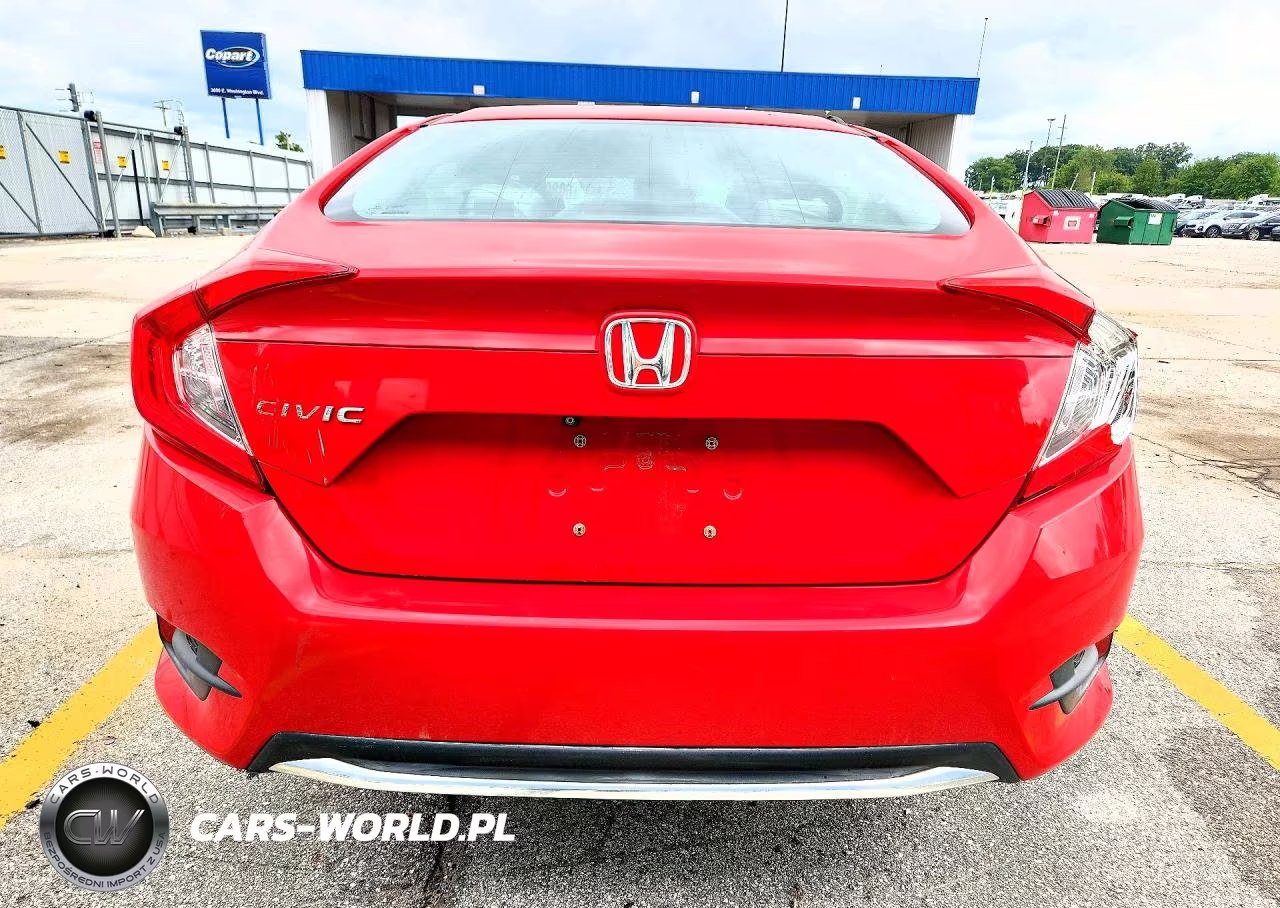 2019 Honda Civic Lx VIN:2HGFC2F61KH606058 - 6