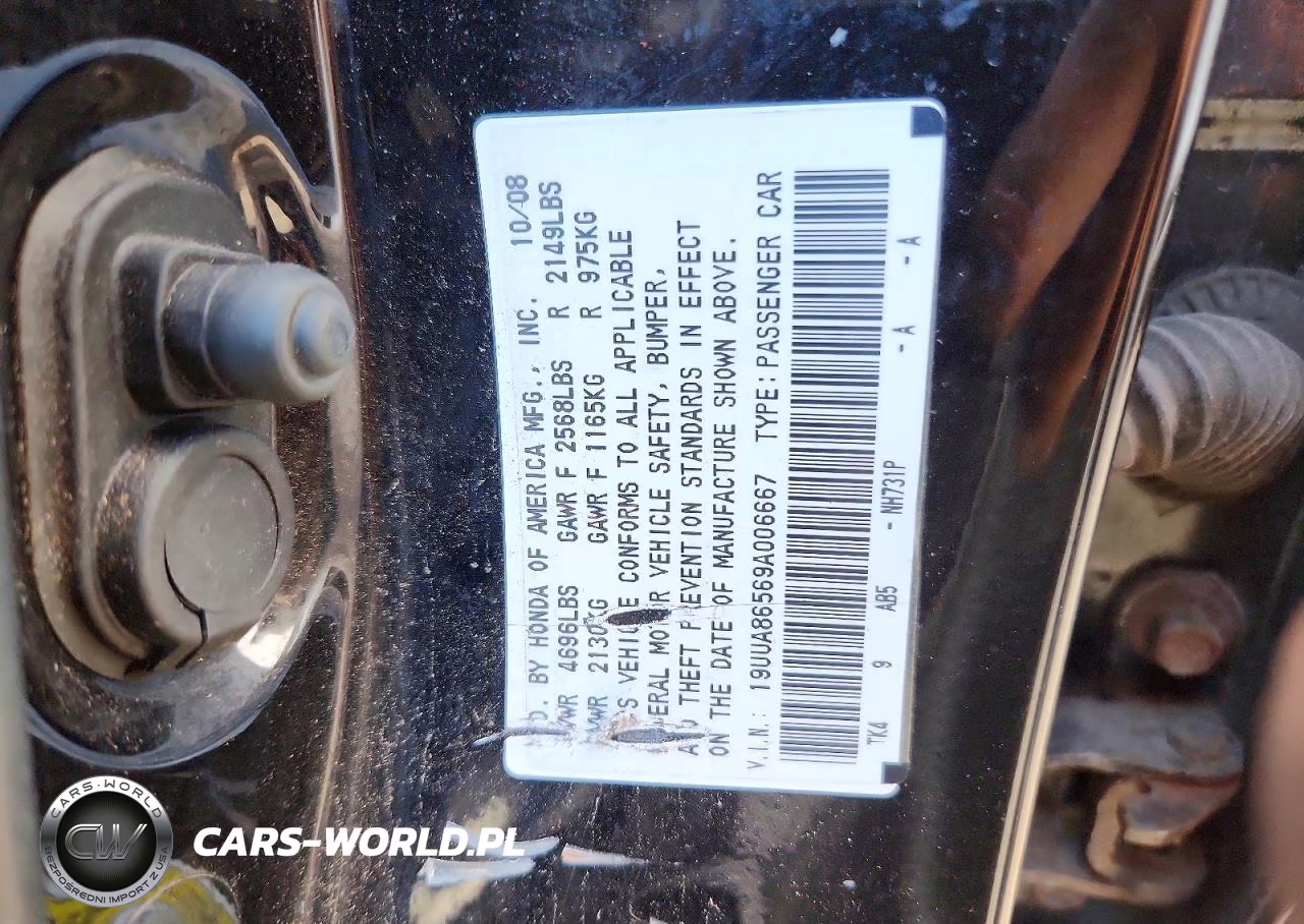 2009 Acura Tl VIN:19UUA86569A006667 - 12