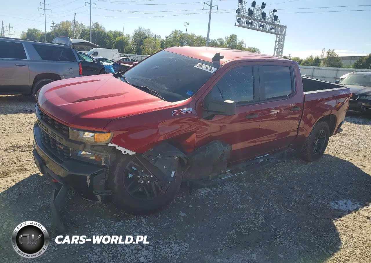 2021 Chevrolet Silverado K1500 Trail Boss Custom VIN:1GCPYCEF9MZ428429 - 1