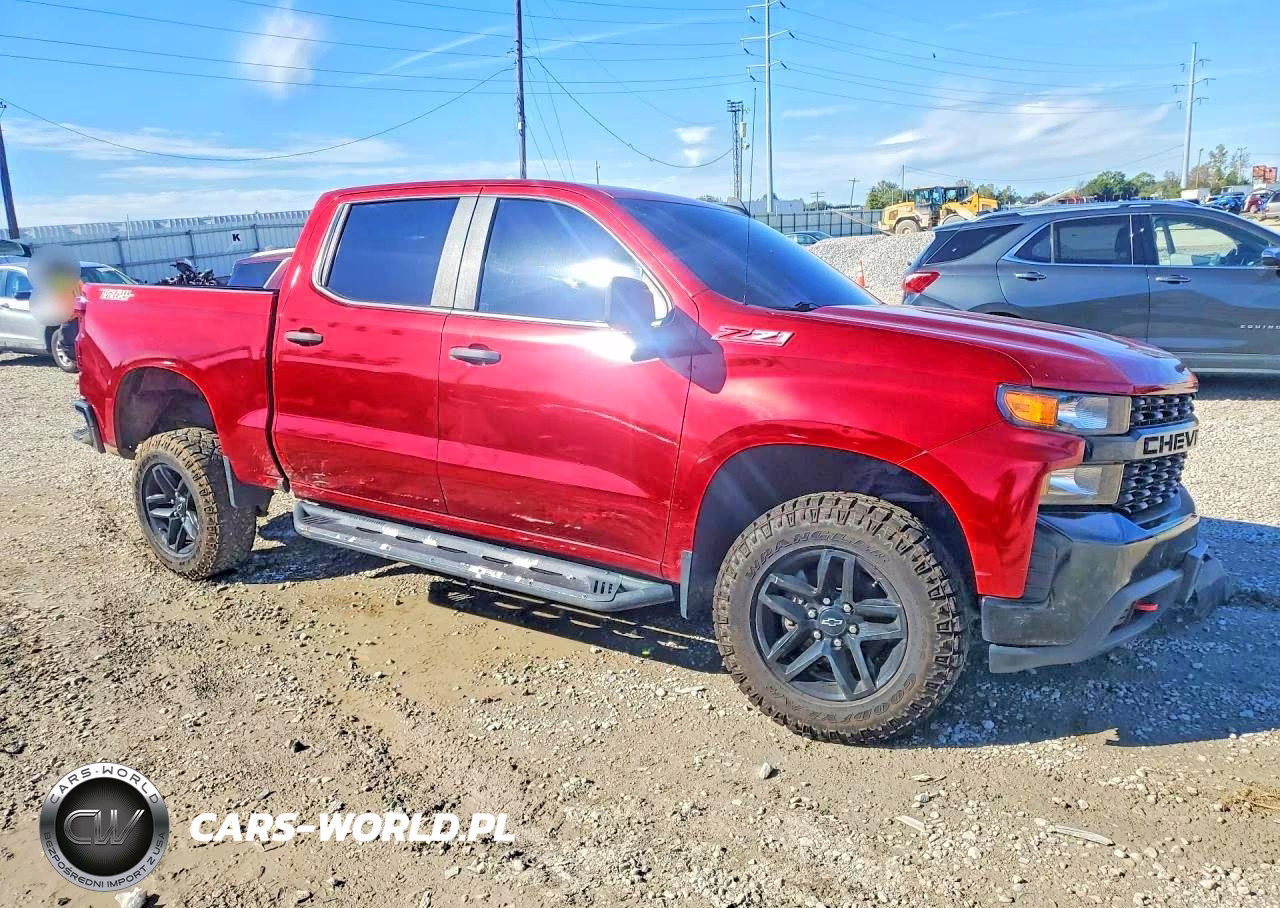 2021 Chevrolet Silverado K1500 Trail Boss Custom VIN:1GCPYCEF9MZ428429 - 4
