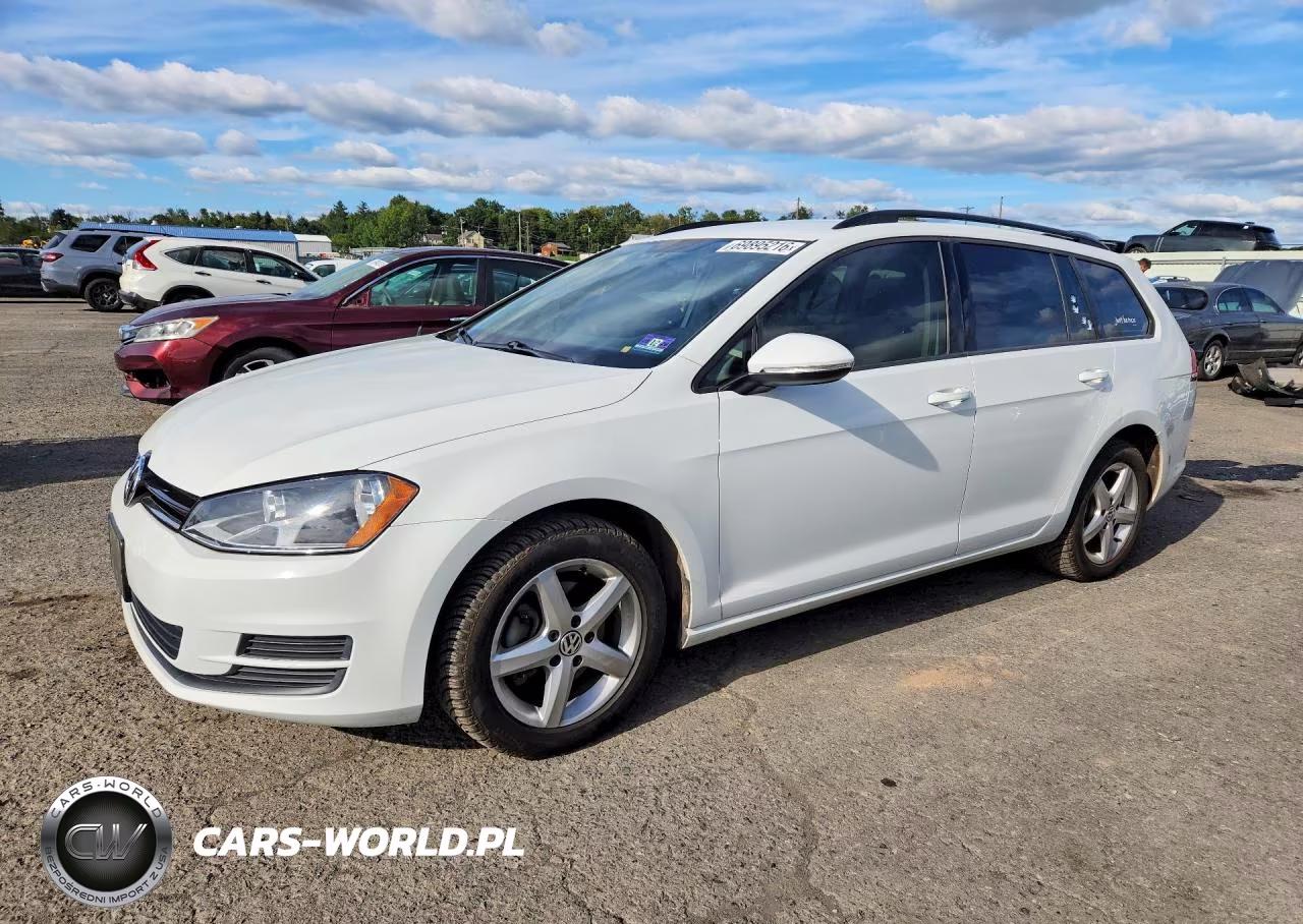 2017 Volkswagen Golf Sportwagen VIN:3VWA17AU4HM502091 - 1