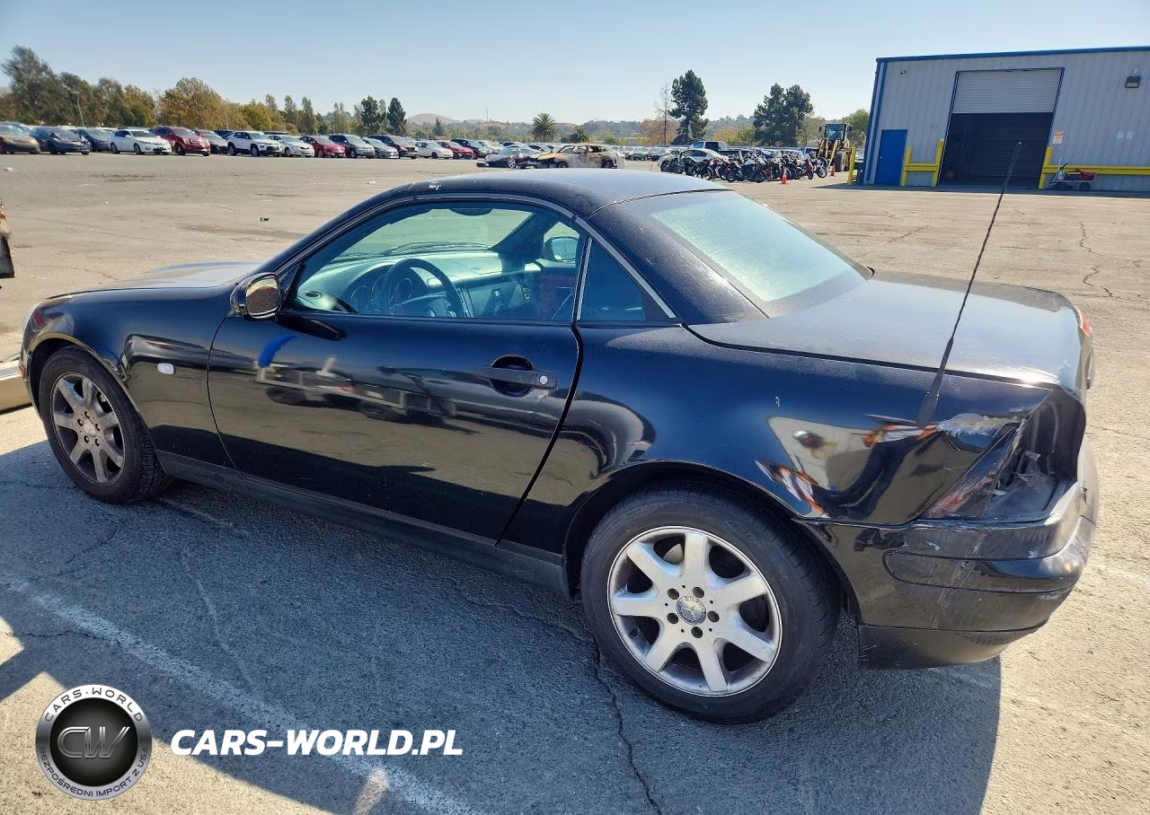 1999 Mercedes-Benz Slk 230 Kompressor VIN:WDBKK47F6XF103997 - 2