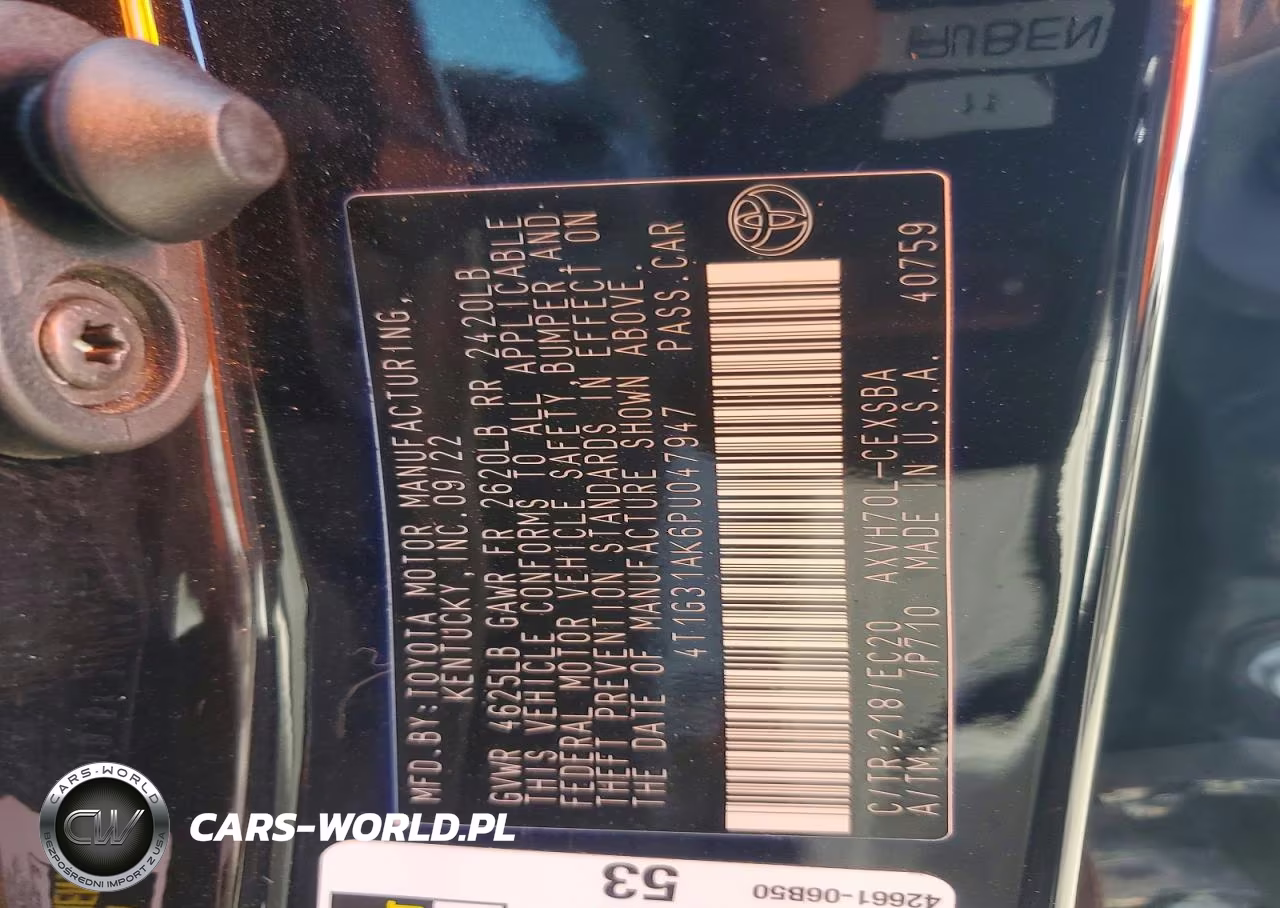 2023 Toyota Camry Hybrid Se Nightshade VIN:4T1G31AK6PU047947 - 12