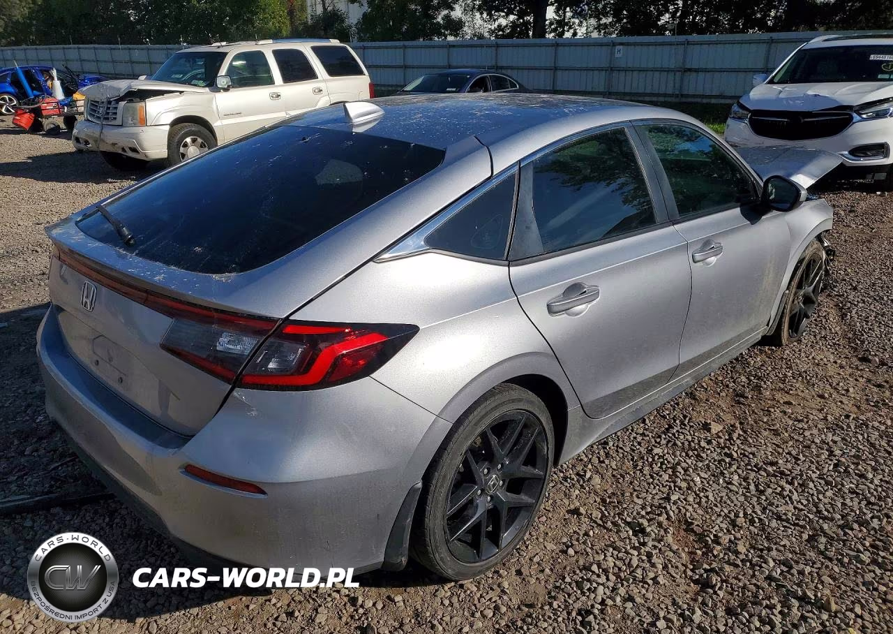 2023 Honda Civic Lx VIN:19XFL2H54PE017091 - 3