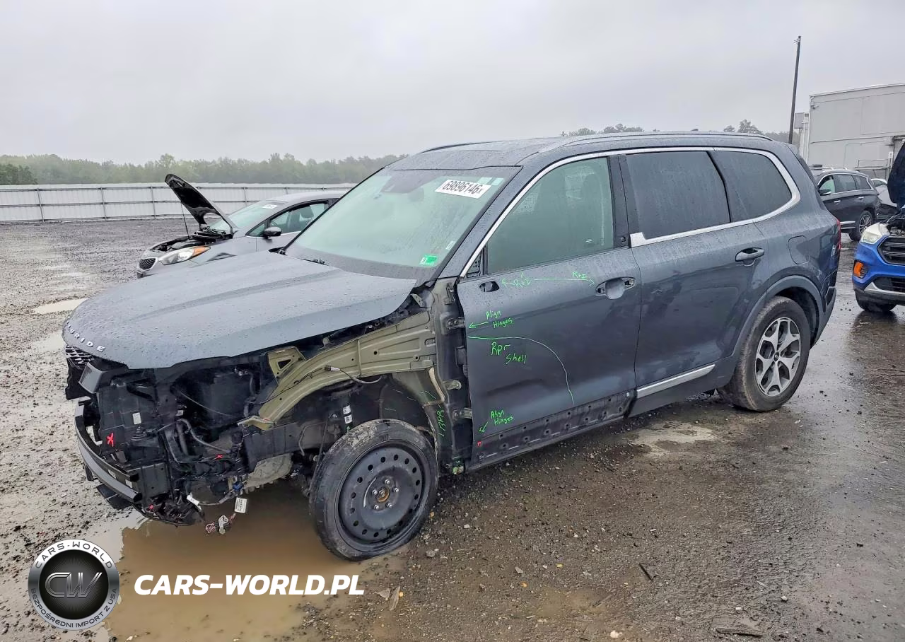 2020 Kia Telluride Ex VIN:5XYP3DHC9LG011475 - 1