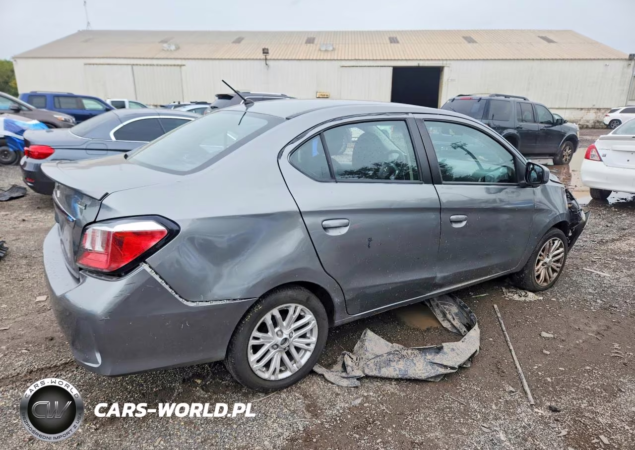 2021 Mitsubishi Mirage G4 Es VIN:ML32FUFJ9MHF05899 - 3