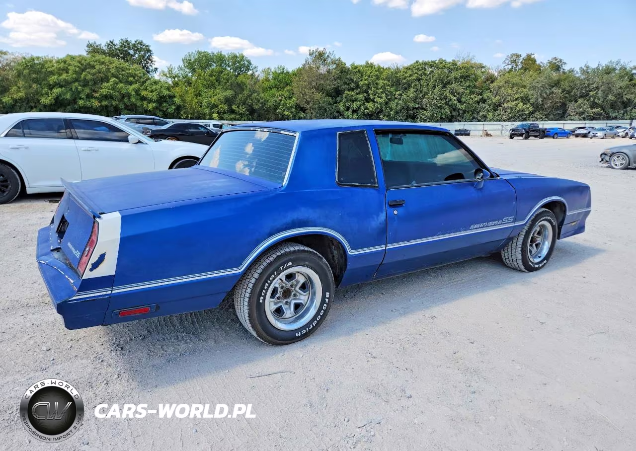 1985 Chevrolet Monte Carlo VIN:1G1GZ37G8FR101020 - 3