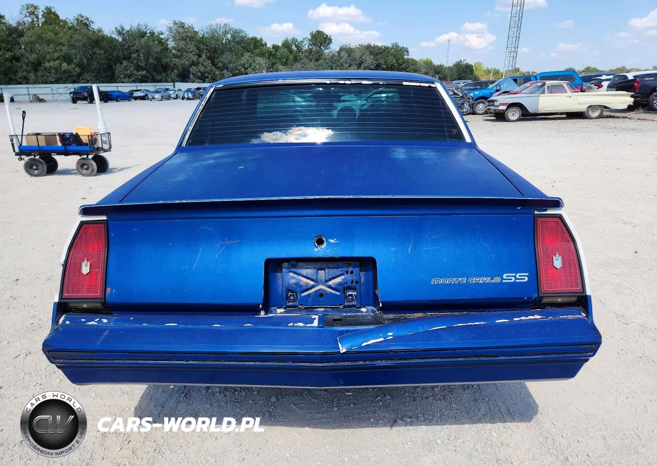 1985 Chevrolet Monte Carlo VIN:1G1GZ37G8FR101020 - 6