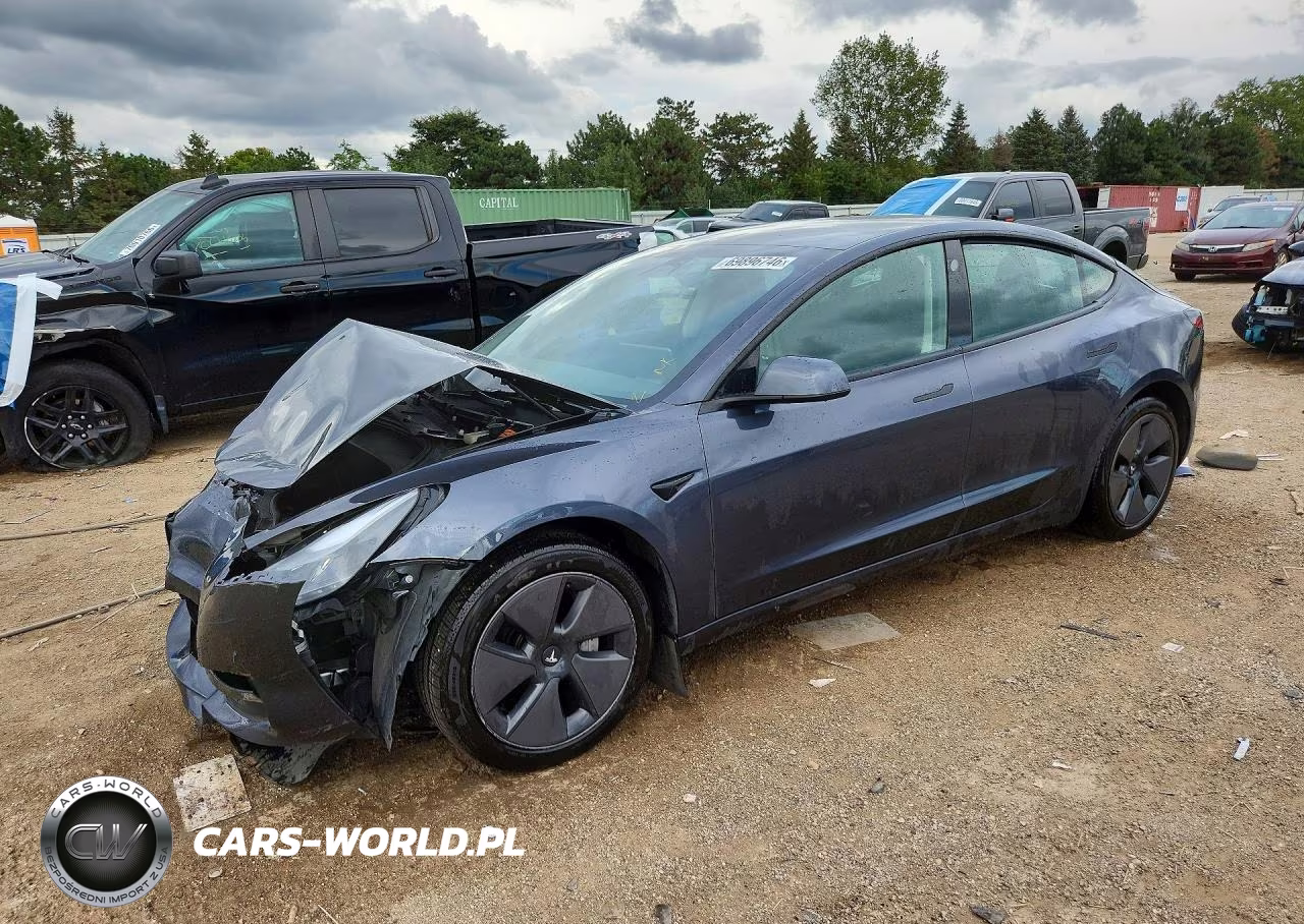 2023 Tesla Model 3 VIN:5YJ3E1EA0PF406670 - 1
