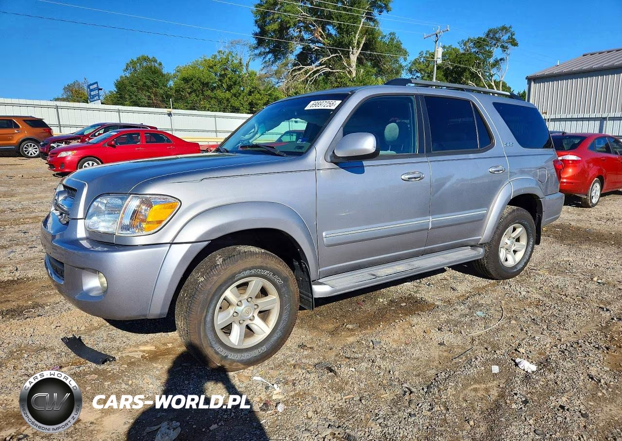 2006 Toyota Sequoia Sr5 VIN:5TDBT44A76S275719 - 1