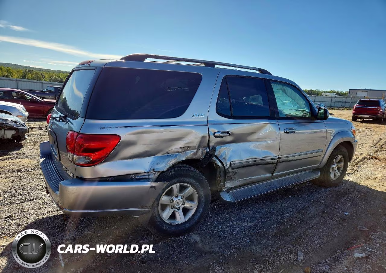 2006 Toyota Sequoia Sr5 VIN:5TDBT44A76S275719 - 3