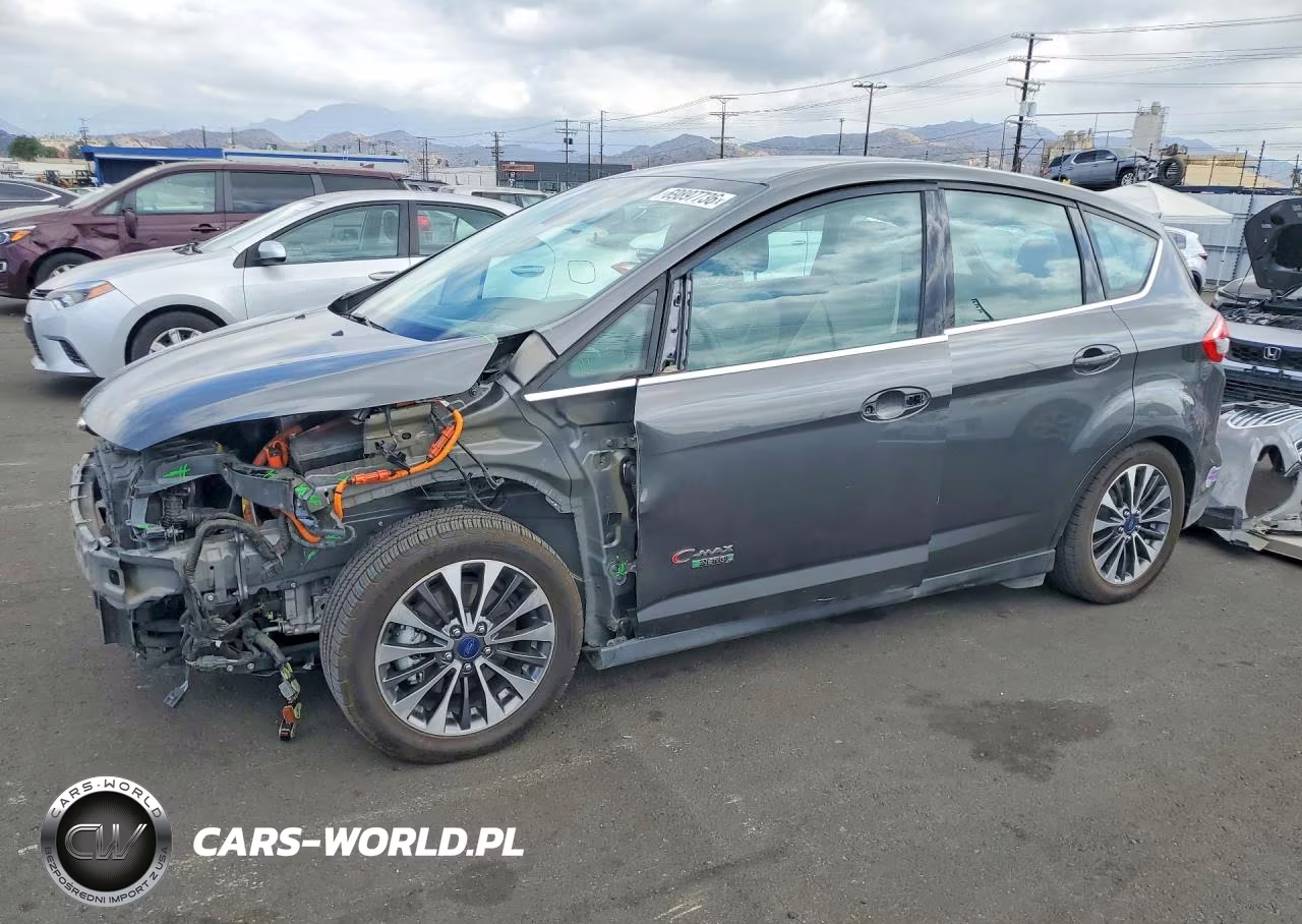 2017 Ford C-Max Titanium VIN:1FADP5FU9HL111117 - 1