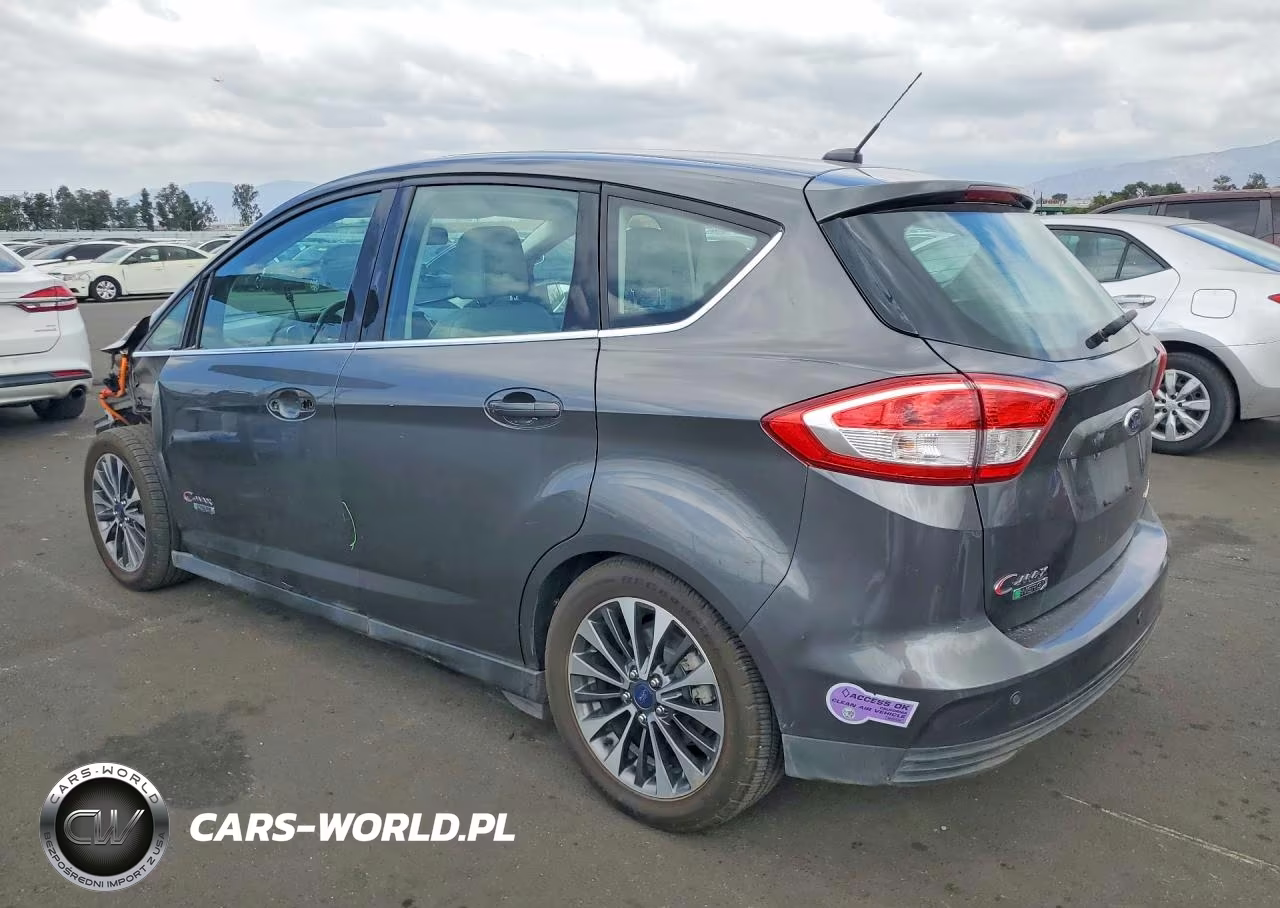 2017 Ford C-Max Titanium VIN:1FADP5FU9HL111117 - 2