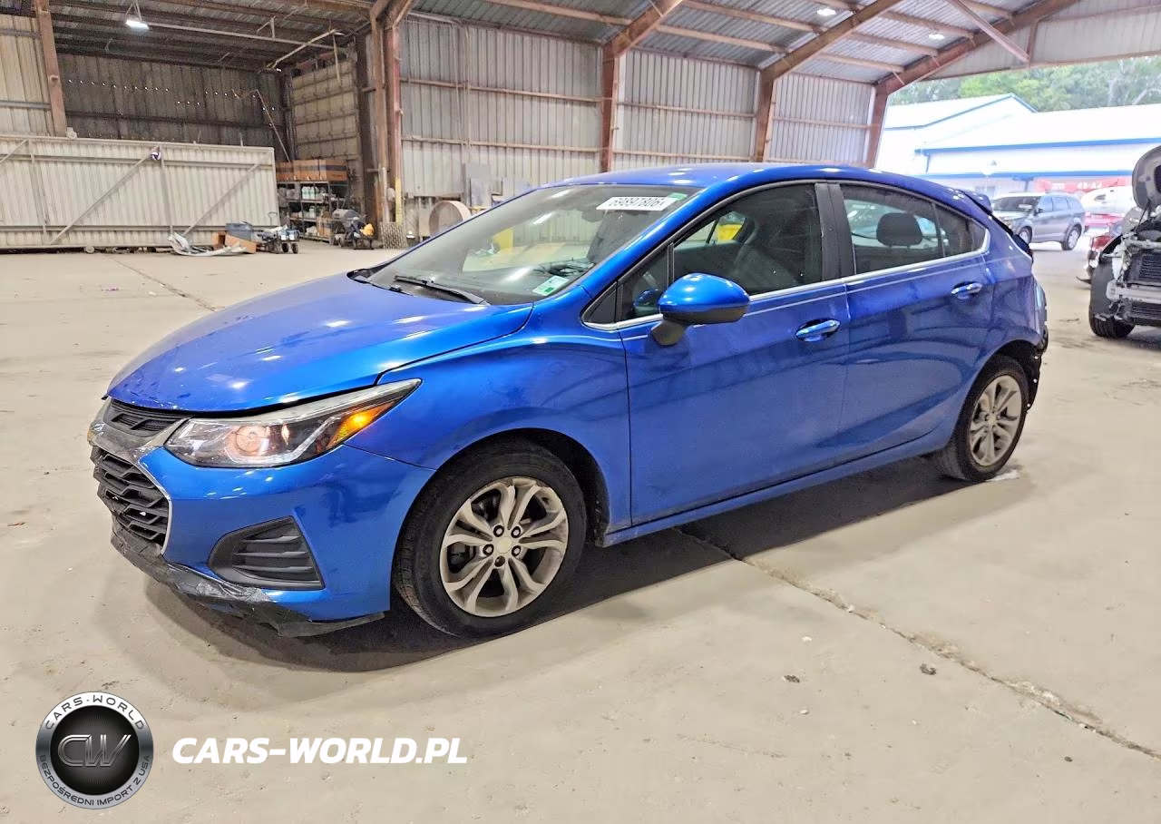 2019 Chevrolet Cruze Lt VIN:3G1BE6SM6KS593820 - 1